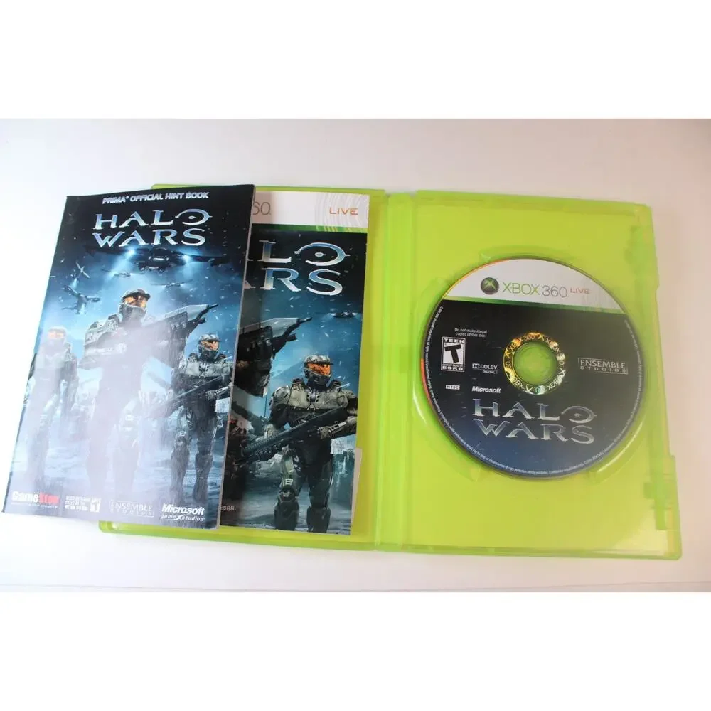 Halo Wars (Microsoft Xbox 360) Authentic, tested/works, Complete
